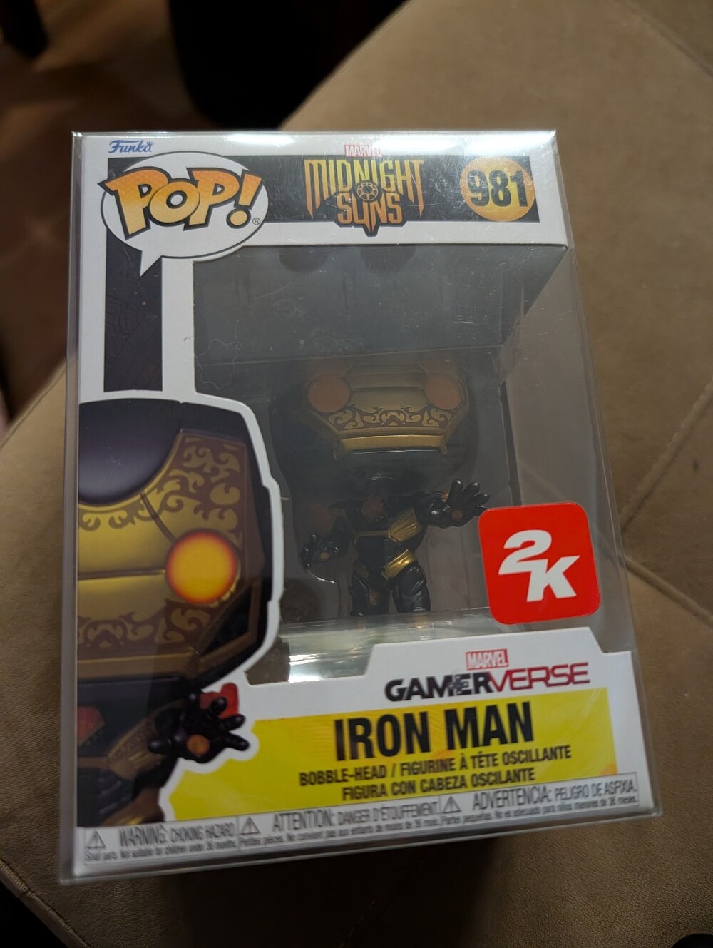 Funko Pop! Marvel Gamerverse Iron Man Gold and Black #981